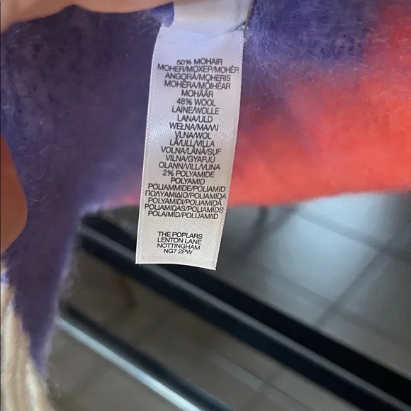 Paul Smith Multicolor Striped Scarf - Picture 6 of 6